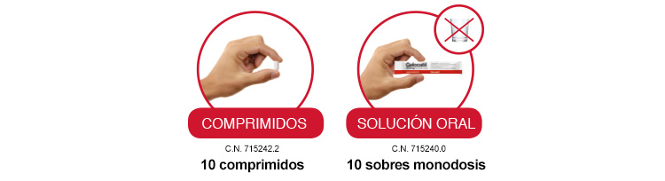 Comprimidos 10 comprimidos - Solucin Oral 10 sobres monodosis