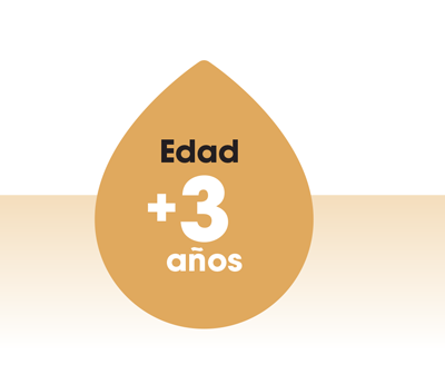 Edad +3 años