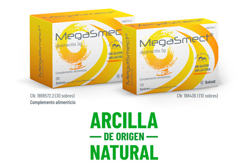 Megasmect. Pack 30 sobre sy 10 sobres. Arcilla de origen natural