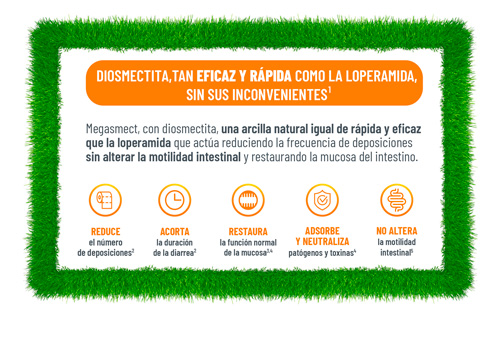 Beneficios Diosmectita